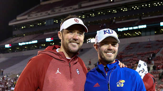 Lincoln Riley and Garrett Riley